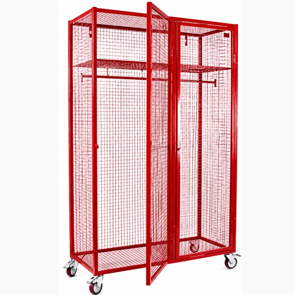 1 Door N2 Mobile Emergency Service Mesh Locker